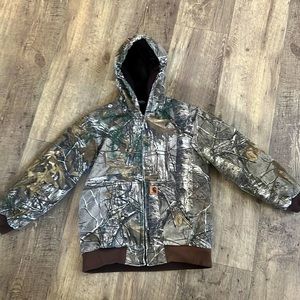 Kids Carhartt Camo Jacket